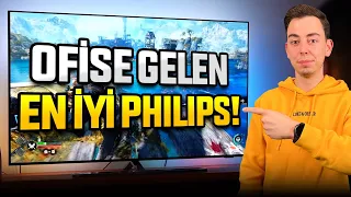 Ofise gelen en iyi Philips televizyonu inceledik! - Philips 65OLED807 4K OLED TV inceleme!