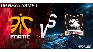 FNC vs KOO Semifinals | Game 1 | 2015 Worlds [League of Legends]