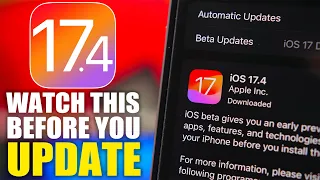 iOS 17.4 - Things You NEED To Know Before You UPDATE !