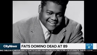 Rock ‘n’ roll pioneer Fats Domino dies at 89