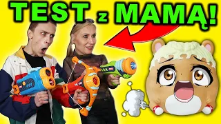 Moja MAMA TESTUJE i OCENIA Mighty Blasters 🏹 KTO WYGRA CHALLENGE?