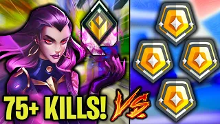 1 Radiant Demon VS 4 Gold Players! - 75+ KILLS