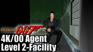 Goldeneye 007 Level 2-Facility | 00 Agent Difficulty | Full Gameplay/No Commentary