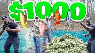 Whoever Catches The Biggest Fish Wins $1000!