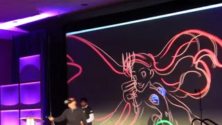 Glen Keane painting The Little Mermaid in VR (Tilt Brush on Vive)