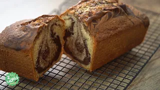 Cake Marbré Très Moelleux  - Dbara khef lef 2  Ep 73
