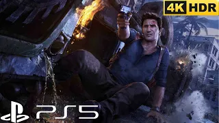 (PS5) UNCHARTED 4 - Chapter 07: Lights Out | ULTRA High Graphics Gameplay [4K 60FPS HDR]