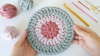 Aprenda a Fazer Uma Base Redonda Perfeita em Crochê Usando o Falso Ponto Alto - Crochê Sem Emendas