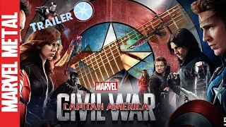 Captain America: Civil War Trailer Theme Song on Guitar