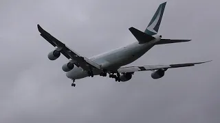 Pilots defying Storm Ciara with Amazing Landing Skills | Best Stormy Landings | A380 B747 B777 B787