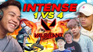 INTENSE 1 vs 4 sa VALORANT with Billionaire gang