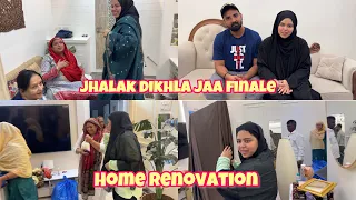 Ghar ka bura haal ho Gaya 😨 | Ghar walo ko help ke liye bulaya | Home Renovation | vlog