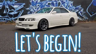 Getting started on the JZX100 Chaser "build" EP.1