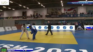 55 kg Бисаев Р Блрцян А 07 11 2021 Т1 Первенство России по дзюдо до 18 лет, ИЖЕВСК