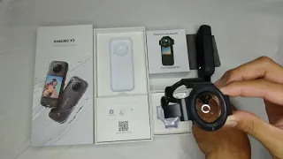 Insta360 One X3 with Puluz Premium Lens Guard