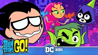 Teen Titans Go! | New Years Party!! | @dckids