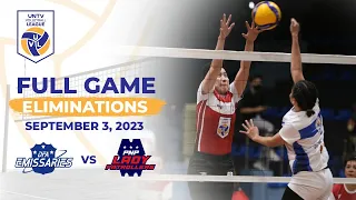 UNTV Volleyball League: DFA Emissaries vs PNP Lady Patrollers | September 3, 2023 – FULL GAME