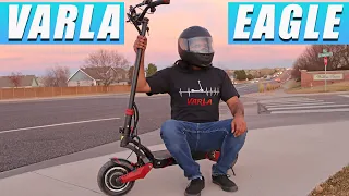 40 MPH Electric Scooter - Varla Eagle One Initial Review and Unboxing 2021