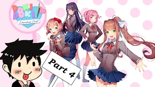 Doki Doki Literature Club - Let's Play Monte [PART 4]