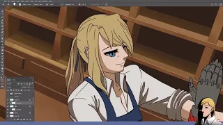 Julia Using Blender on the Drawfee Show