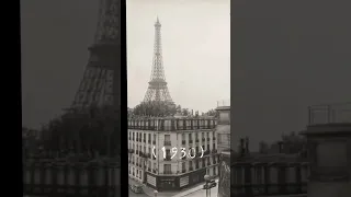 Eiffel Tower over the years (2022 -1870) pls sub