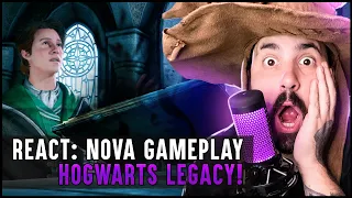 REACT NOVA GAMEPLAY DE HOGWARTS LEGACY - ESSE JOGO VAI SER INCRÍVEL AAAAAAAAAAAAA