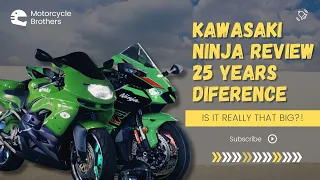 Old Sport Motorcycle(1999 Kawasaki Ninja ZX-9R )vs New Sport Motorcycle (2023 Kawasaki Ninja ZX-10R)