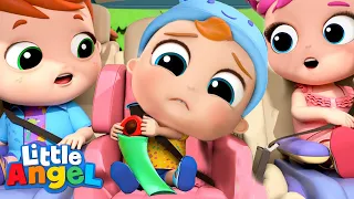 No No, I Don’t Want The Seatbelt | Little Angel Nursery Rhymes & Kids Songs