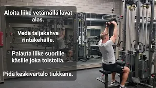 Ylätalja - Neutraali - Kapea