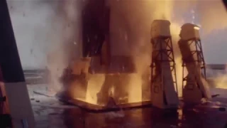 Real Time Apollo 11 Liftoff (Camera E-8)