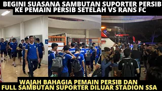 BOBOTOH SAMBUT PEMAIN PERSIB DILUAR STADION! BEGINI SUASANA KEPULANGAN PERSIB PASCA MENANG VS RANS