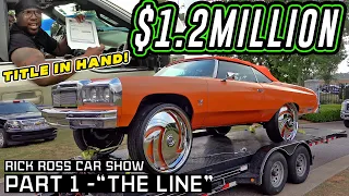 DONKMASTER WAS READY TO SELL THE Z06 DONK TO RICK ROSS - Promise Land Car Show Episode 1 " The Line"