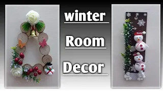 Winter Decor Ideas | Room Decor | 2 Diy Projects For Winter And Christmas |Amazing Winter Diy Crafts