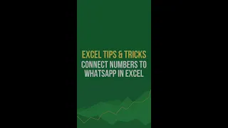 Add WhatsApp Link In Excel #Excel #shortcut #whatsapp