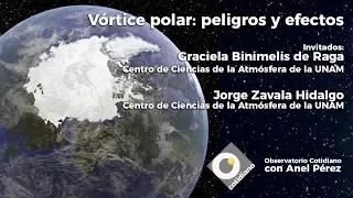 Vórtice polar: peligros y efectos. Observatorio con Mireya Ímaz y Graciela Binimelis