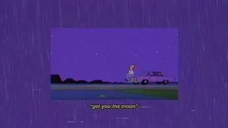 1 HOUR Kina - get you the moon (ft. Snow) - Relaxing for sleeping/studying