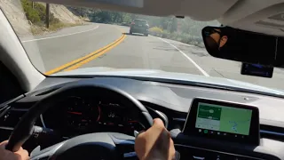 Big Bear Lake California POV Drive Time Lapse