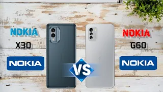 NOKIA X30 VS NOKIA G60 !! Full Comparison Videos ! which one is the best.