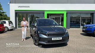 All Electric All-New Skoda Enyaq iV Introduction and Test Drive | Underwoods Colchester