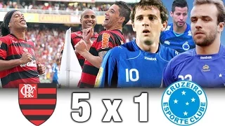 Flamengo 5 x 1 Cruzeiro * Brasileiro 2011 * Melhores Momentos