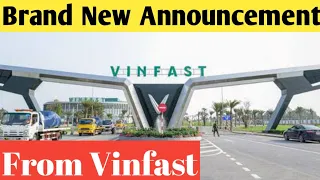 Vinfast new announcement | Electric car | Electric vehicle | Charlie speaks