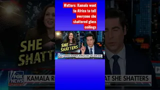 Jesse Watters: Kamala Harris went to Africa instead of the border #shorts