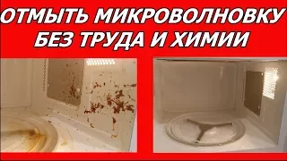 Как Отмыть Микроволновку Без Химии и Труда! Лайфхак Для Кухни!