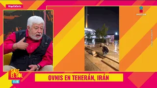 VIDEO: TODO sobre el OVNI CAPTADO en Teherán, Irán con el experto Jaime Maussan