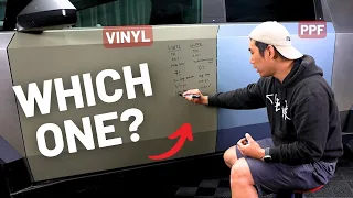 Watch Before Wrapping Your Cybertruck - Color Vinyl vs PPF Features - TESBROS