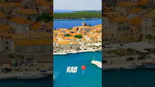 Old town Rab on the Rab Island, Croatia #rab #croatia #adriaticsea  #kroatien #croazia #adriatic #