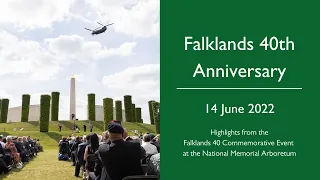 Falklands 40th Anniversary at The National Memorial Arboretum | The Royal British Legion