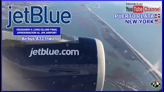 jetBlue A321 From  Nueva York JFk To Puerto Plata POP