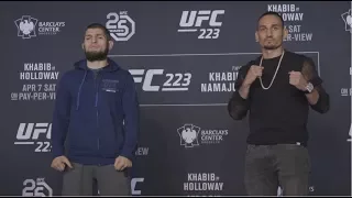 UFC 223: Media Day Faceoffs