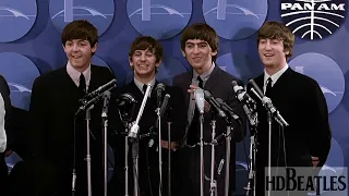 The Beatles on Press Conference [John F. Kennedy Int'l Airport,  New York, United States]